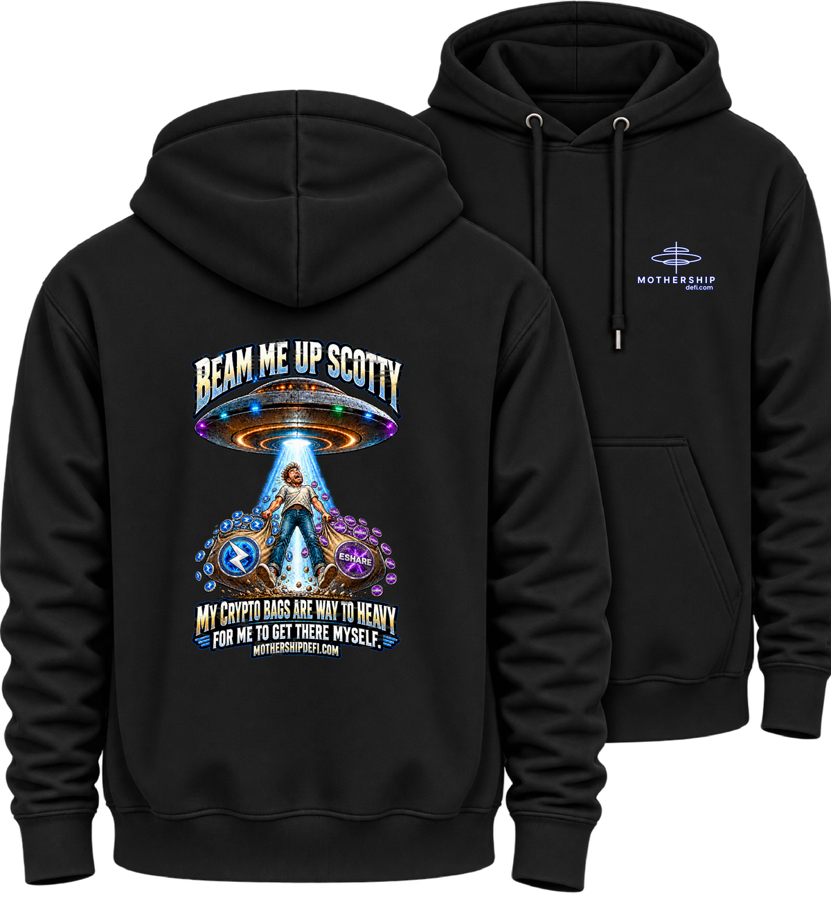 Mothership_Beam me up Scotty  Hoodie