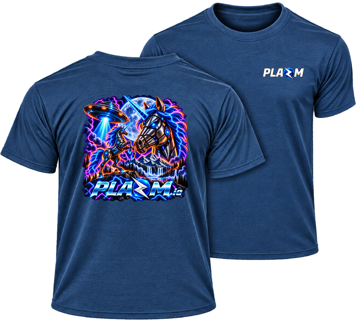 Plazm.IO  Unicorn Short Sleeve Tee