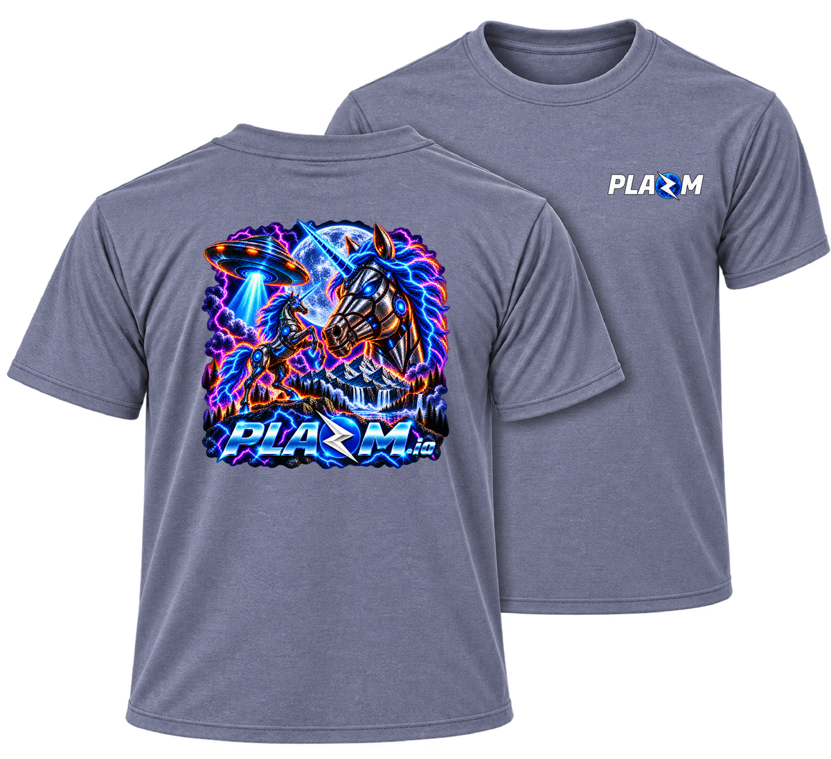 Plazm.IO  Unicorn Short Sleeve Tee