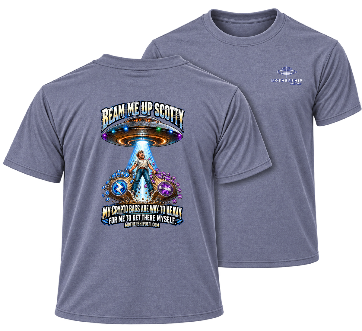 Mothership_Beam me up Scotty Short Sleeve Tee
