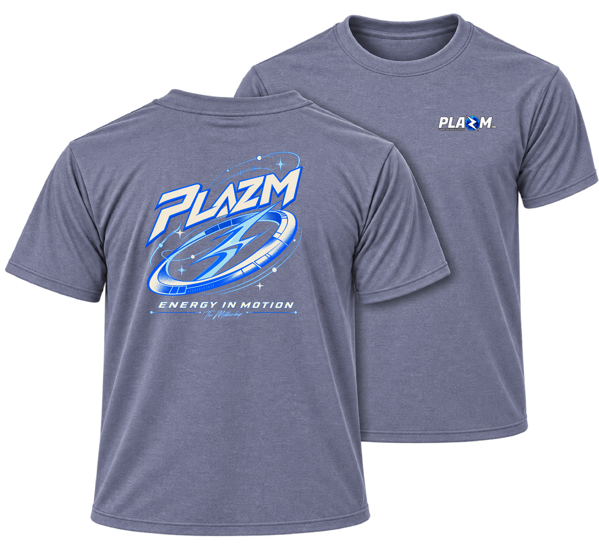 Plazm Mothership Energy In Motion Short Sleeve Tee