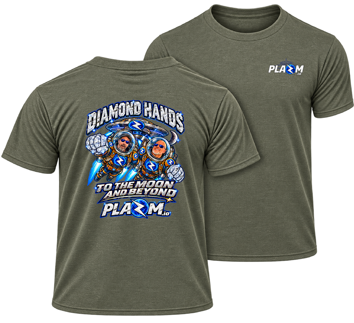 Plazm Diamond Hands Short Sleeve Tee