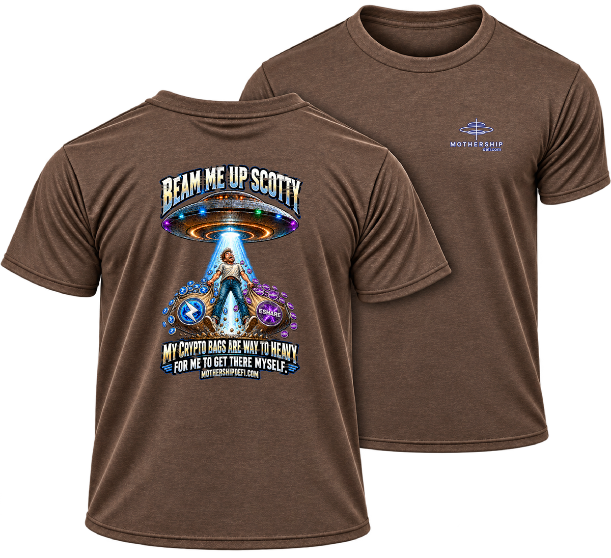 Mothership_Beam me up Scotty Short Sleeve Tee