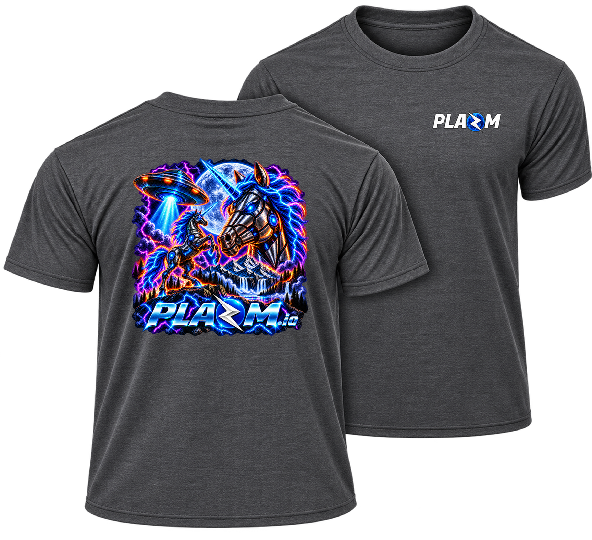 Plazm.IO  Unicorn Short Sleeve Tee