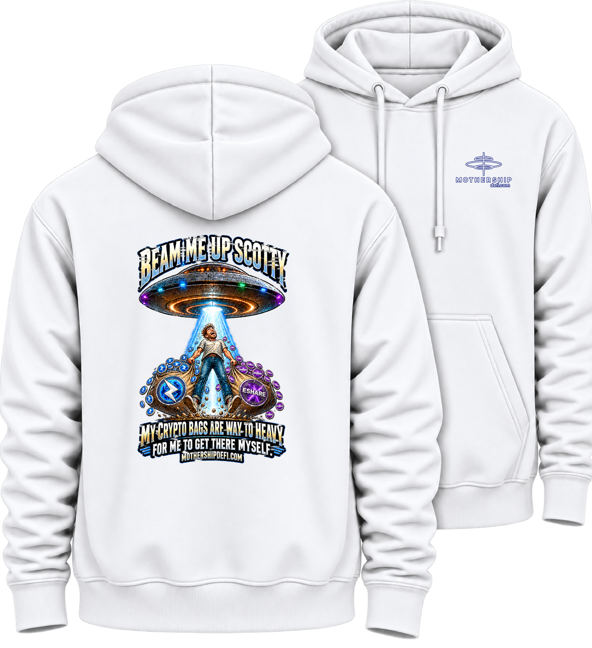 Mothership_Beam me up Scotty  Hoodie