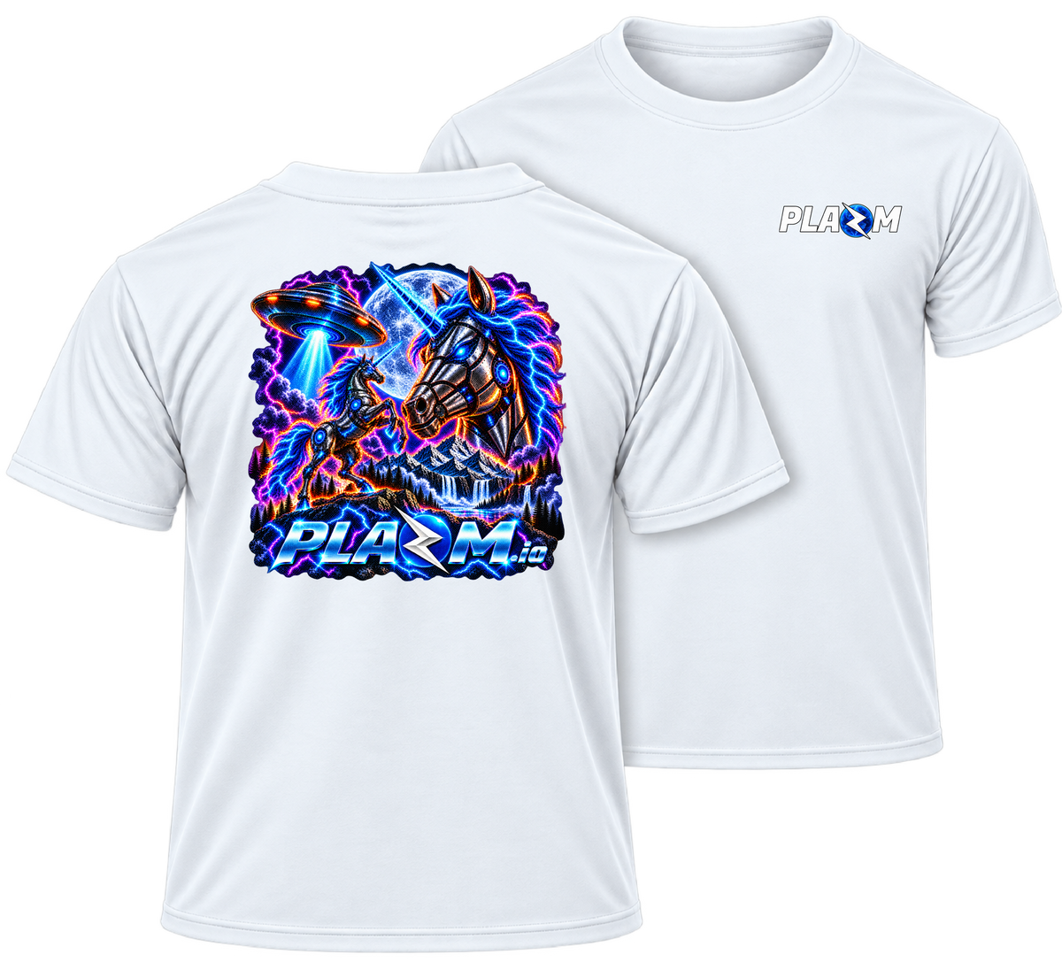 Plazm.IO  Unicorn Short Sleeve Tee