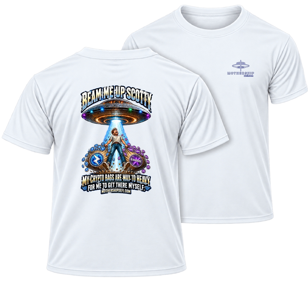 Mothership_Beam me up Scotty Short Sleeve Tee